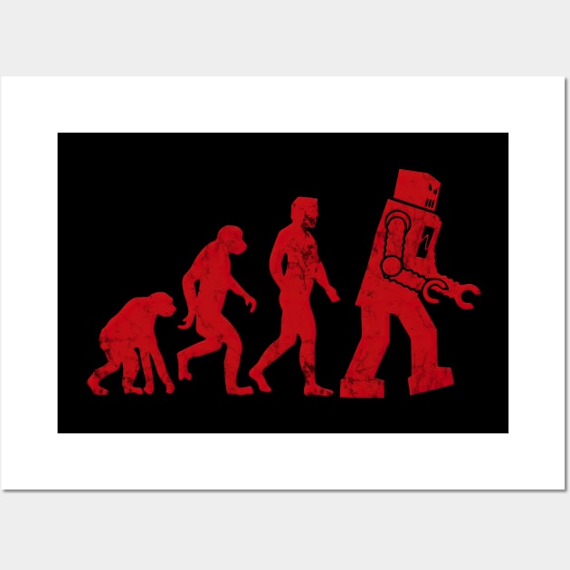 Evolution of Robot Wall Art by ArtEnginering